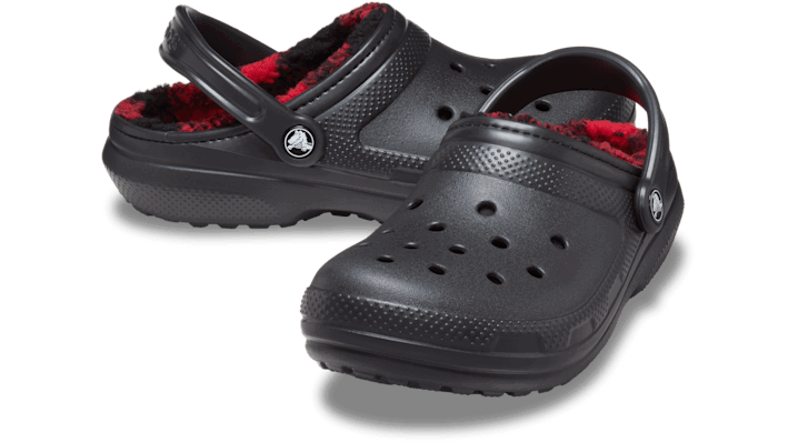 Sneakers og sko Crocs Clogs Classic Lined Buff Check Sort | 210738-001, 1