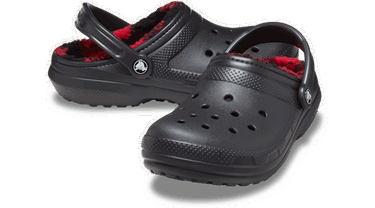 Sneakers og sko Crocs Clogs Classic Lined Buff Check Sort | 210738-001, 1