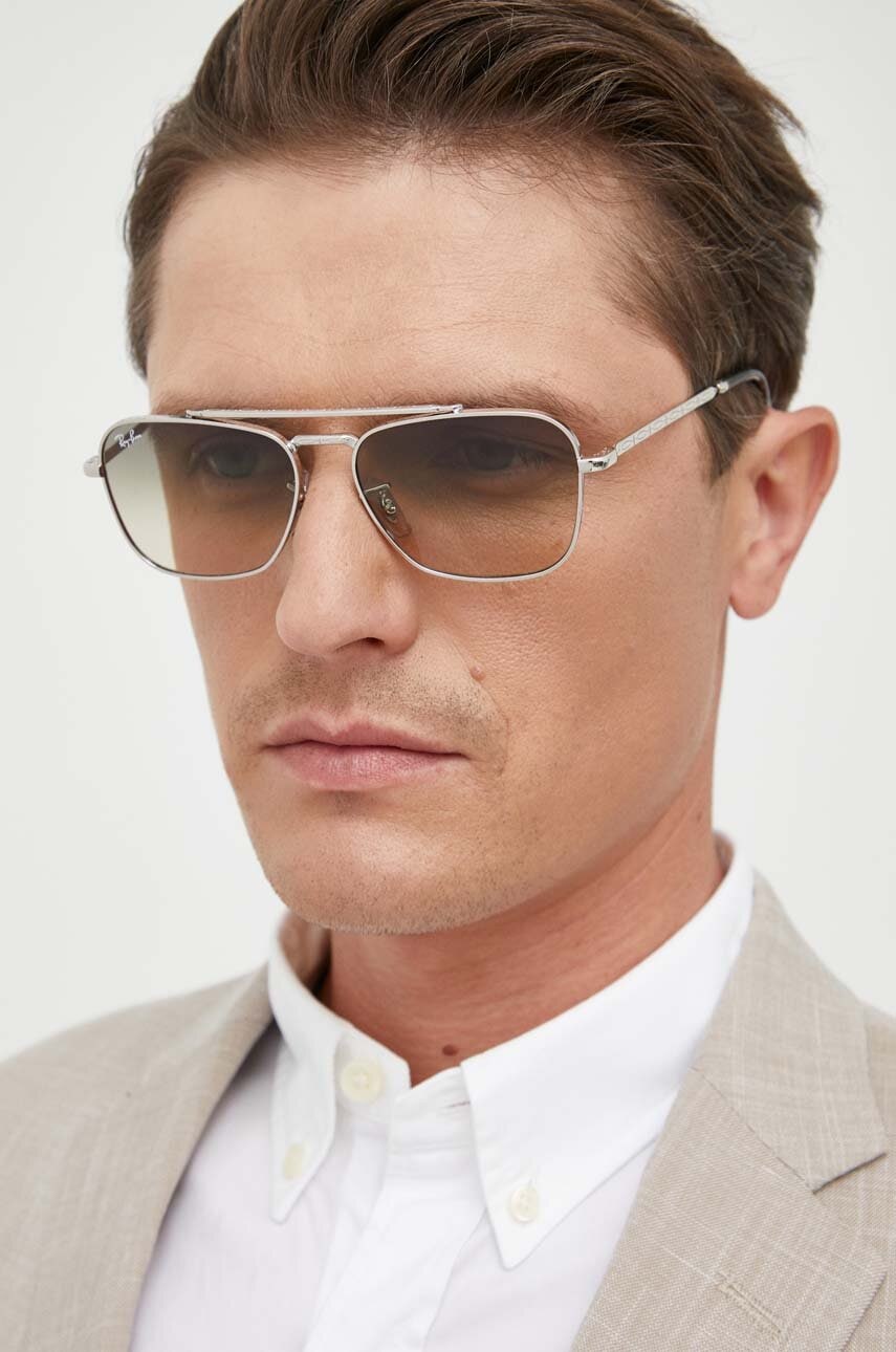 Solbriller Ray-Ban NEW CARAVAN Sunglasses Metalisk | 0RB3636.003/3255, 1