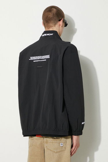 Vindjakke AAPE by A Bathing Ape AAPE Oversize Track Jacket AAPLJM7640XXM Sort | AAPLJM7640XXM, 2