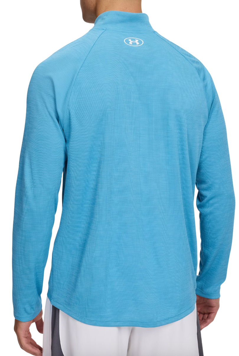 Sweatshirt Under Armour Tech Textured Long Sleeve 1/2 Zip Top Turkis | 1382797-453, 1
