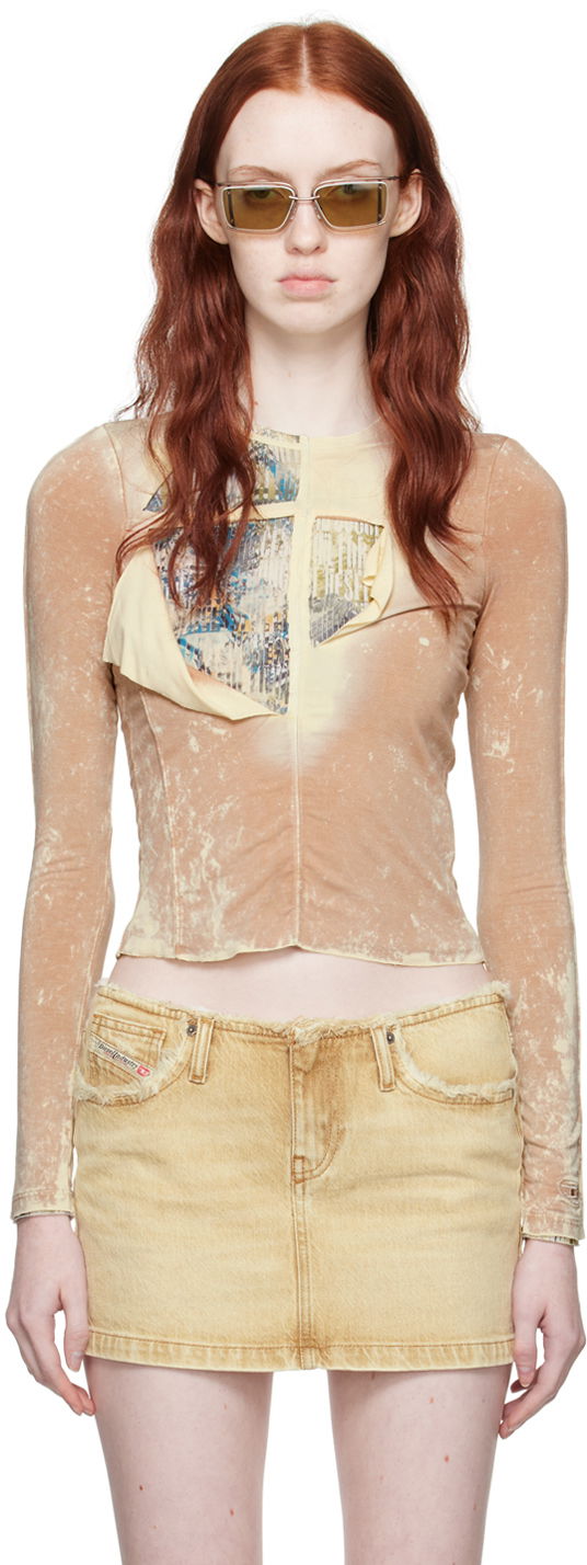 T-shirt Diesel T-Treaty T-Shirt Rød | A11679 0CNAY, 0