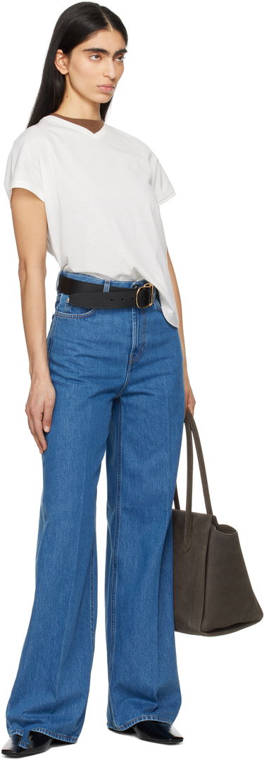 Bælter TOTEME TOTEME Swirl Leather Belt Sort | 252-WAM0046-LE0025, 2