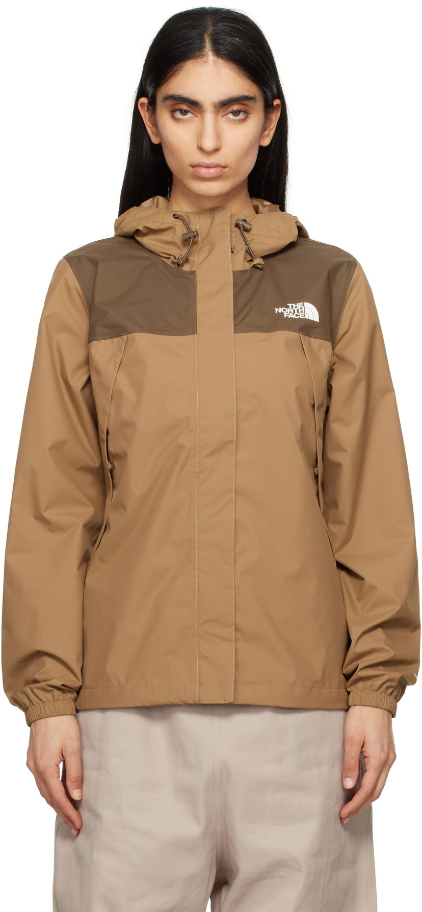 Vindjakke The North Face Antora Rain Jacket Brun | NF0A8BKD