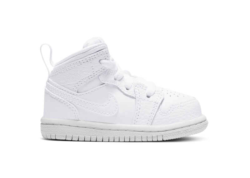 Sneakers og sko Jordan Air Jordan 1 Mid (TD) Hvid | 640735-130, 0