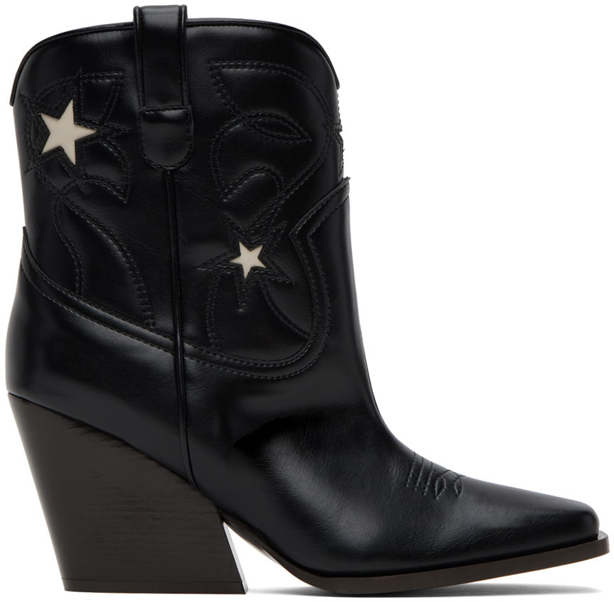 Sneakers og sko Stella McCartney Alter Mat Star Western Boots Sort | 810260E00122, 0