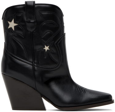 Sneakers og sko Stella McCartney Alter Mat Star Western Boots Sort | 810260E00122, 0