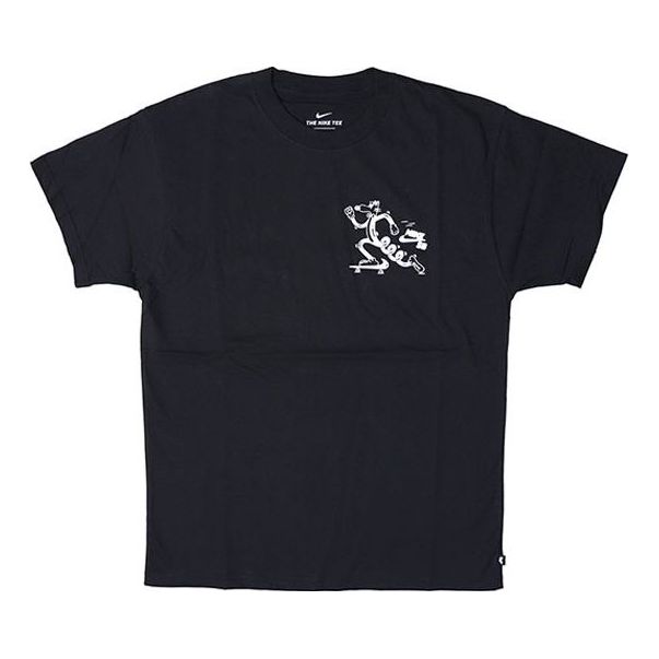 T-shirt Nike SB Skateboarding Short Sleeve T-Shirt Sort | CW5407-010