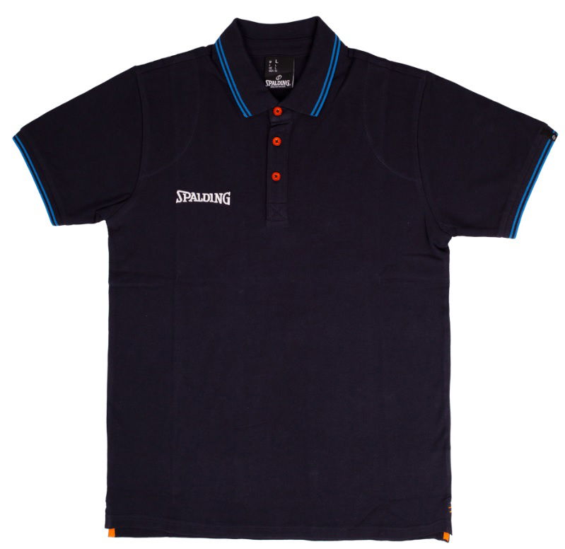 Polo skjorte Spalding Essential Polo Mørkeblå | 40221632-navylightblue, 0