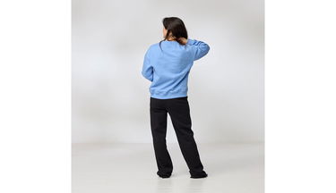 Sweatshirt FJÄLLRÄVEN Classic Crew-Neck Sweatshirt Blå | F14600186-537, 4