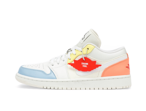 Limited Edition Jordan Air Jordan 1 Low "To My First Coach" Flerfarvet | DJ6909-100