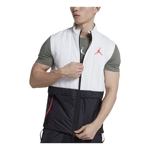 Vest Jordan Jordan AS 23 Engineered Quilted Vest Hvid | AJ1057-100, 0