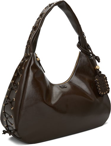 Håndtaske GANNI GANNI XXL Shoulder Bag Brun | A6846, 1