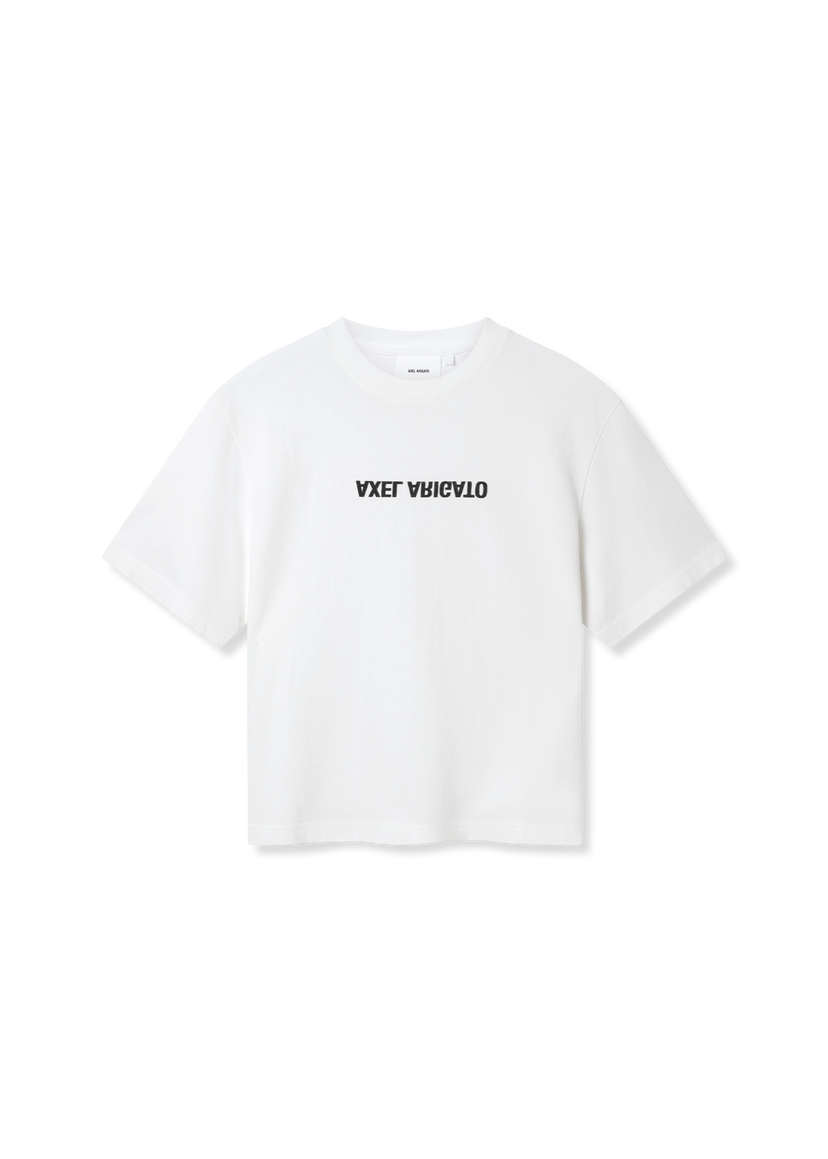 Crop top AXEL ARIGATO Cropped T-Shirt Hvid | A3021001