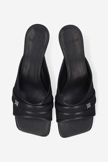 Sneakers og sko MISBHV Black Sasha Heeled Sandals Grøn | 022BW903, 3
