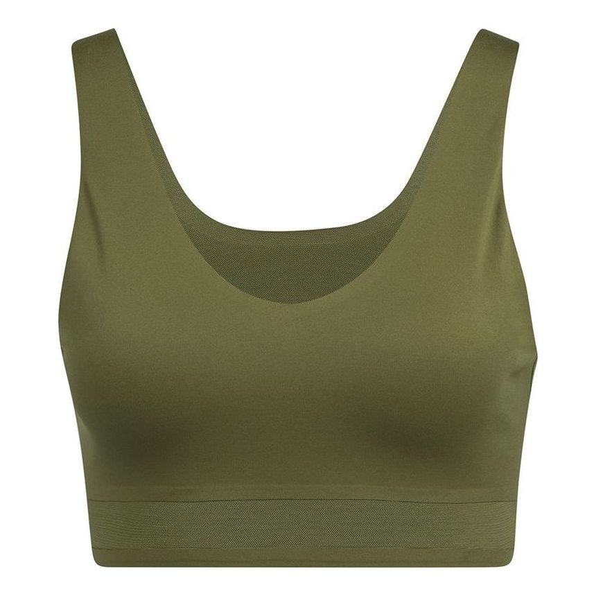 Bh adidas Originals Seamless Yoga Bra Grøn | GM2751, 0