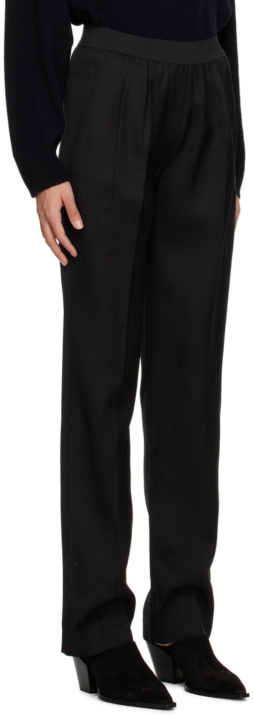 Bukser Loulou de Saison Loulou de Saison Takaroa Trousers Sort | TAKAROA, 1