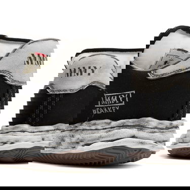 Sneakers og sko Maison MIHARA YASUHIRO Blakey Puffer Original Sole Canvas Sort | A14FW739-BK, 4