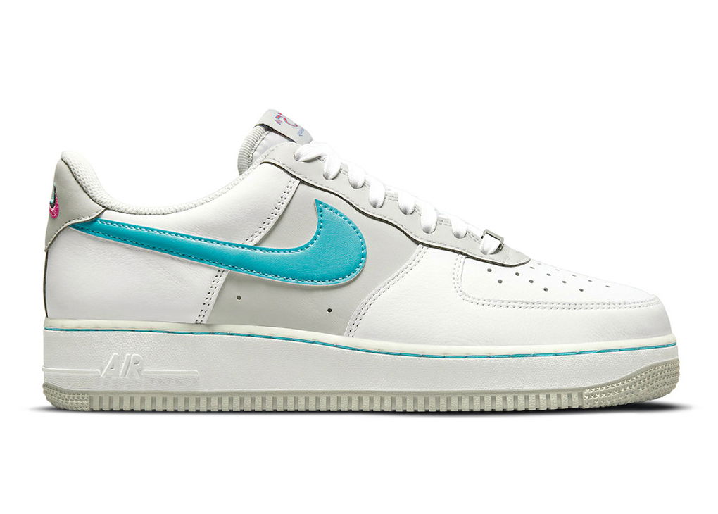 Sneakers og sko Nike Air Force 1 Low '07 LV8 NBA 75th Anniversary Fiesta Hvid | DC8874-100, 0