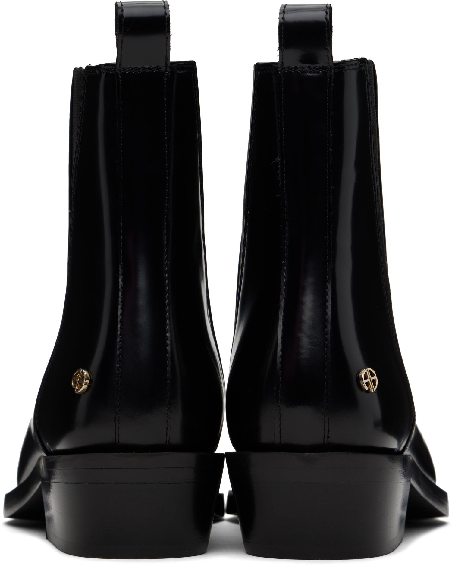 Tøj Anine Bing ANINE BING Bekah Flat Ankle Boots Sort | A-14-10196-050, 1