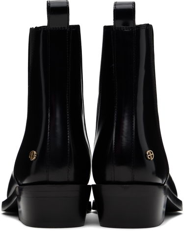 Tøj Anine Bing ANINE BING Bekah Flat Ankle Boots Sort | A-14-10196-050, 1