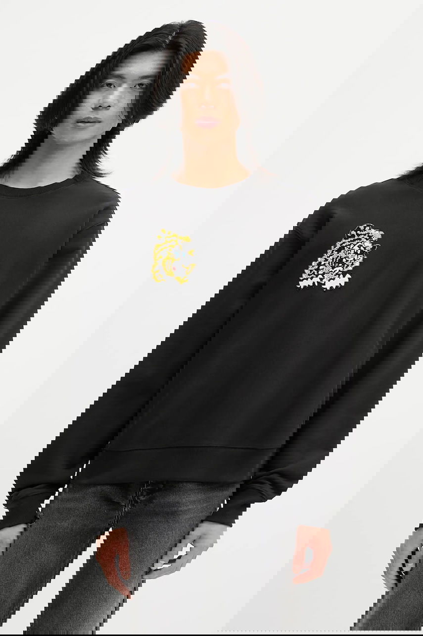 Sweatshirt KENZO Kenzo Tiger Sweatshirt Sort | FF55SW2744MC.99J, 0