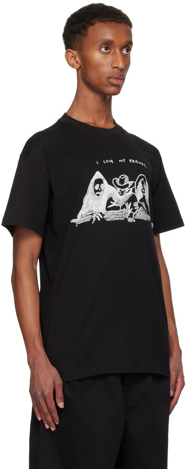 T-shirt Carhartt WIP Black 'Friends' Graphic T-Shirt Sort | I033982, 1