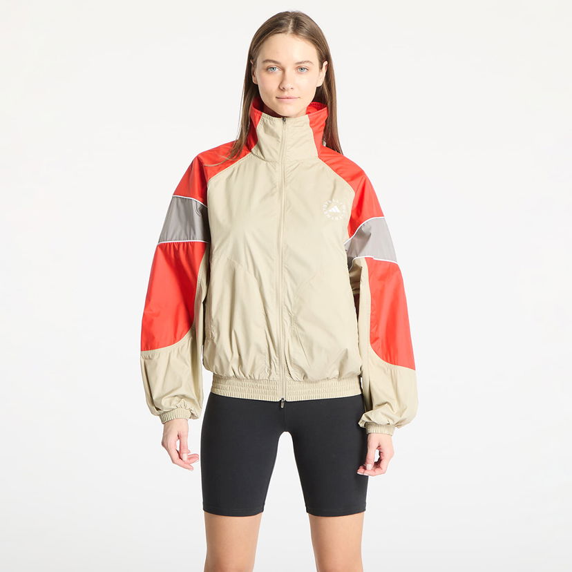 Vindjakke adidas Performance Stella McCartney Track Jacket Beige | JI5133