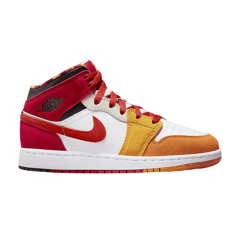 Sneakers og sko Jordan Air Jordan 1 Mid SE GS Rød | DX2460-601, 0
