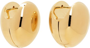 Øreringe Bottega Veneta Hoop Earrings Beige | 754325 VAHU0, 1