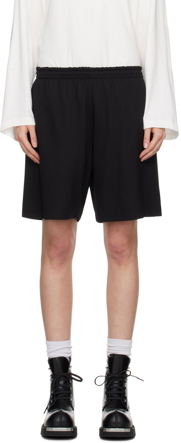 Shorts Maison Margiela MM6 Embroidered Shorts Sort | S52MU0118 S22600