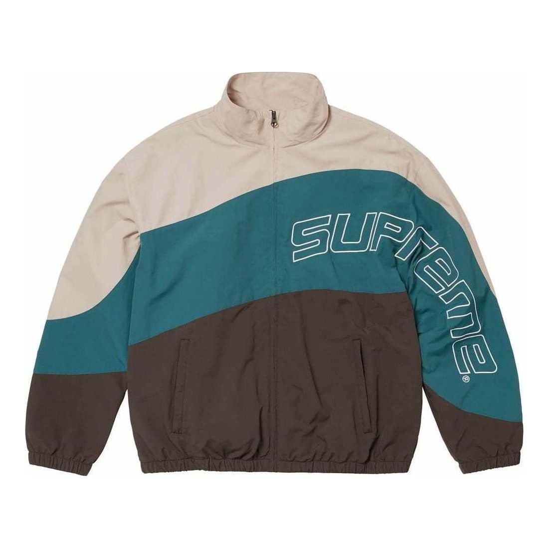 Vindjakke Supreme Curve Track Jacket Flerfarvet | SUP-SS24-0147, 0