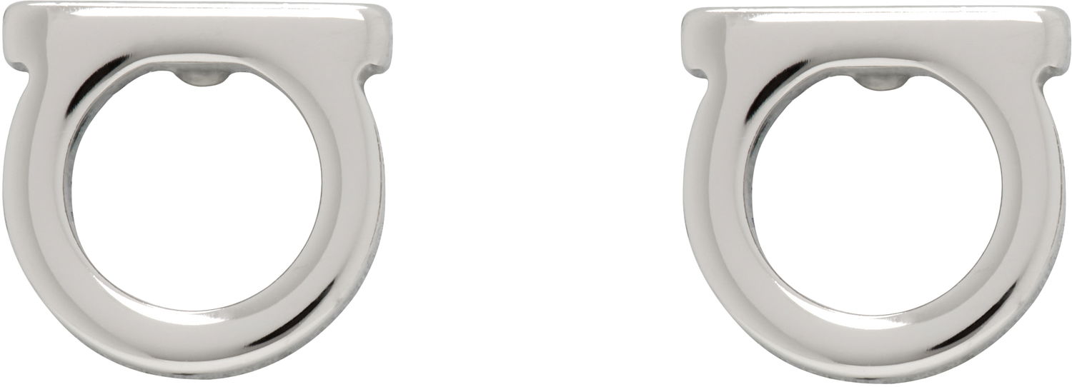 Øreringe FERRAGAMO Ferragamo Gancini Earrings Metalisk | 696433, 0