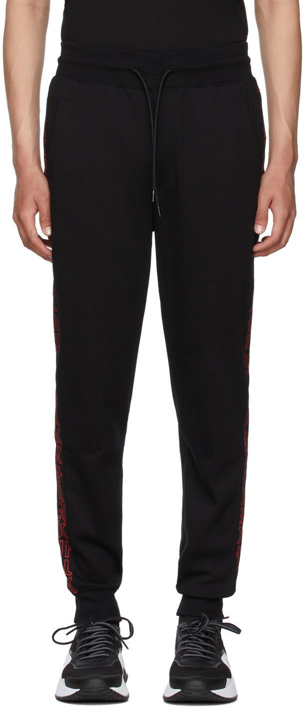 Joggingbukser BOSS HUGO Daky Lounge Pants Sort | 50456884