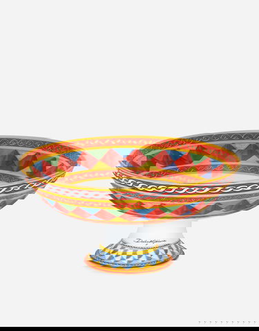 Home decor Dolce & Gabbana Dolce & Gabbana Porcelain Fruit Bowl Flerfarvet | TCC193TCAMSUC032, 1