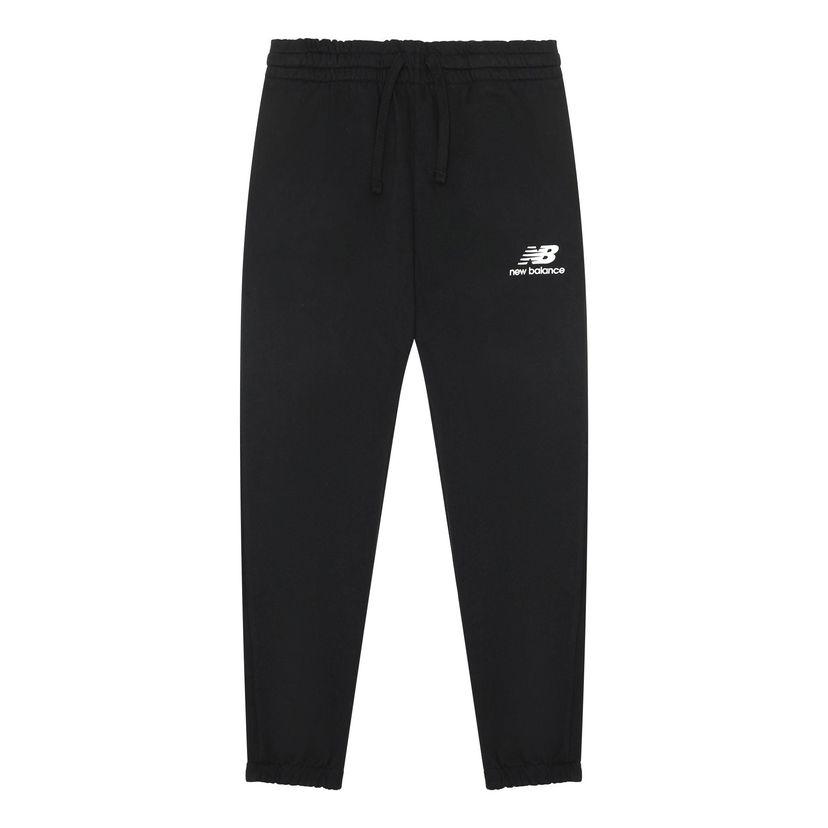 Joggingbukser New Balance Essentials Stacked Logo Sweatpants Sort | AMP31539-BK