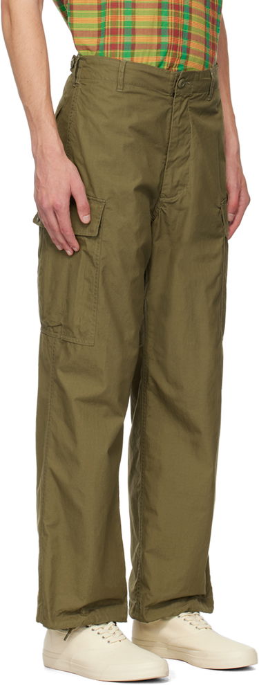 Cargo bukser BEAMS BEAMS PLUS Military Cargo Pants Beige | 3824-0081-803, 4