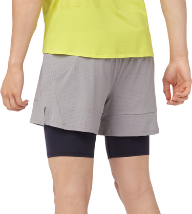 Shorts Salomon SENSE 2IN1 SHORTS M Grå | lc2177200, 1