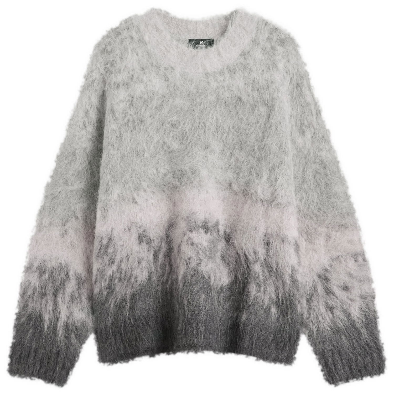 Sweater Represent Clo Ombre Knit Sweater, Size Small Grå | MLM100214-45, 1