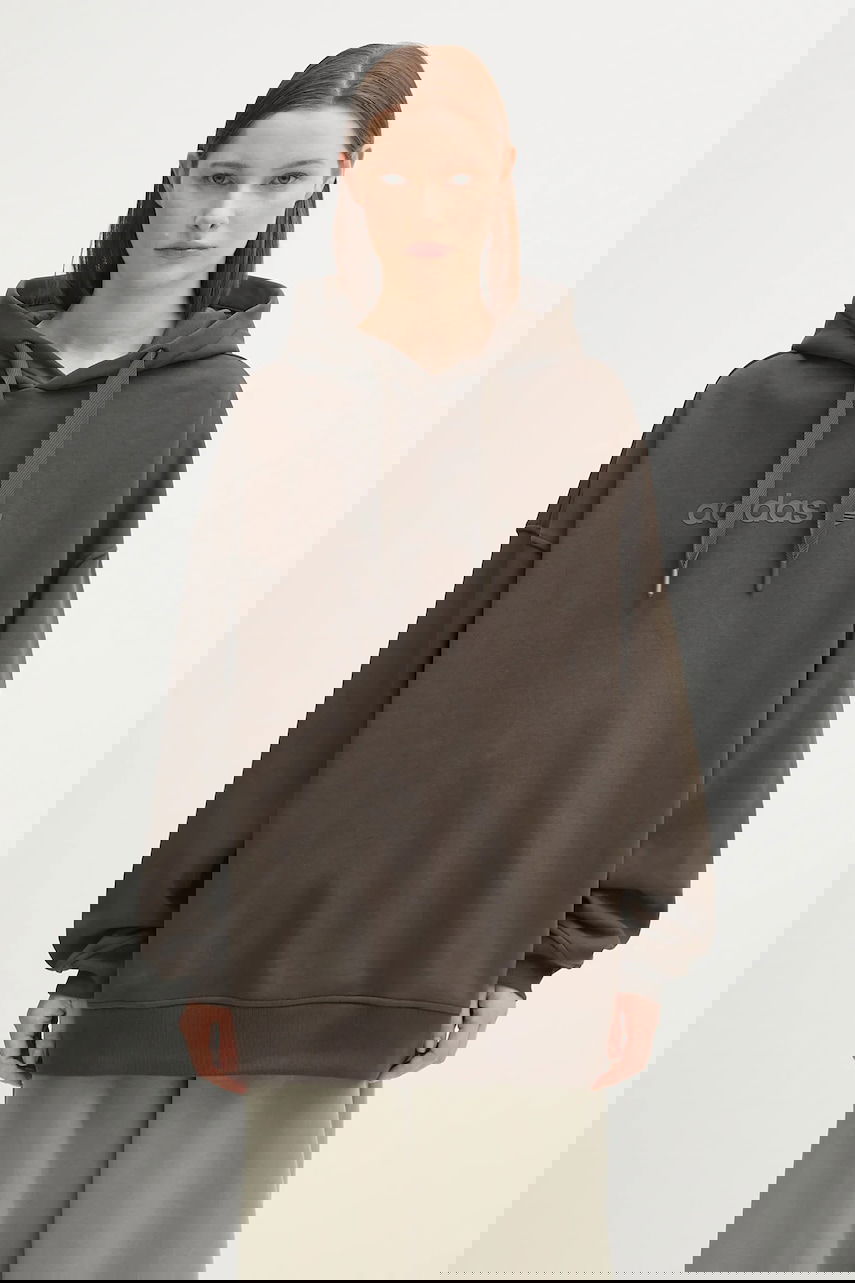 Sweatshirt adidas Originals Adidas Originals Ess Lin Hoodie Brun | JW1029, 0