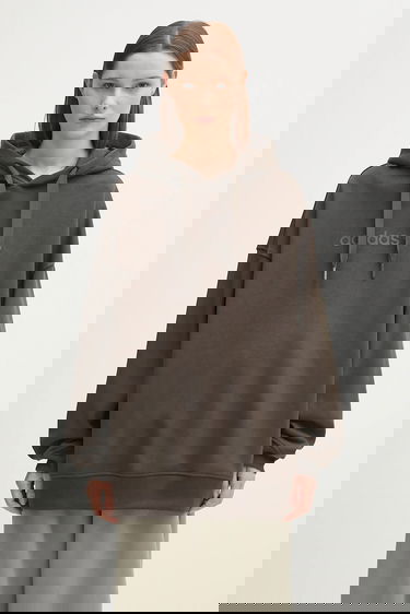 Sweatshirt adidas Originals Adidas Originals Ess Lin Hoodie Brun | JW1029, 0