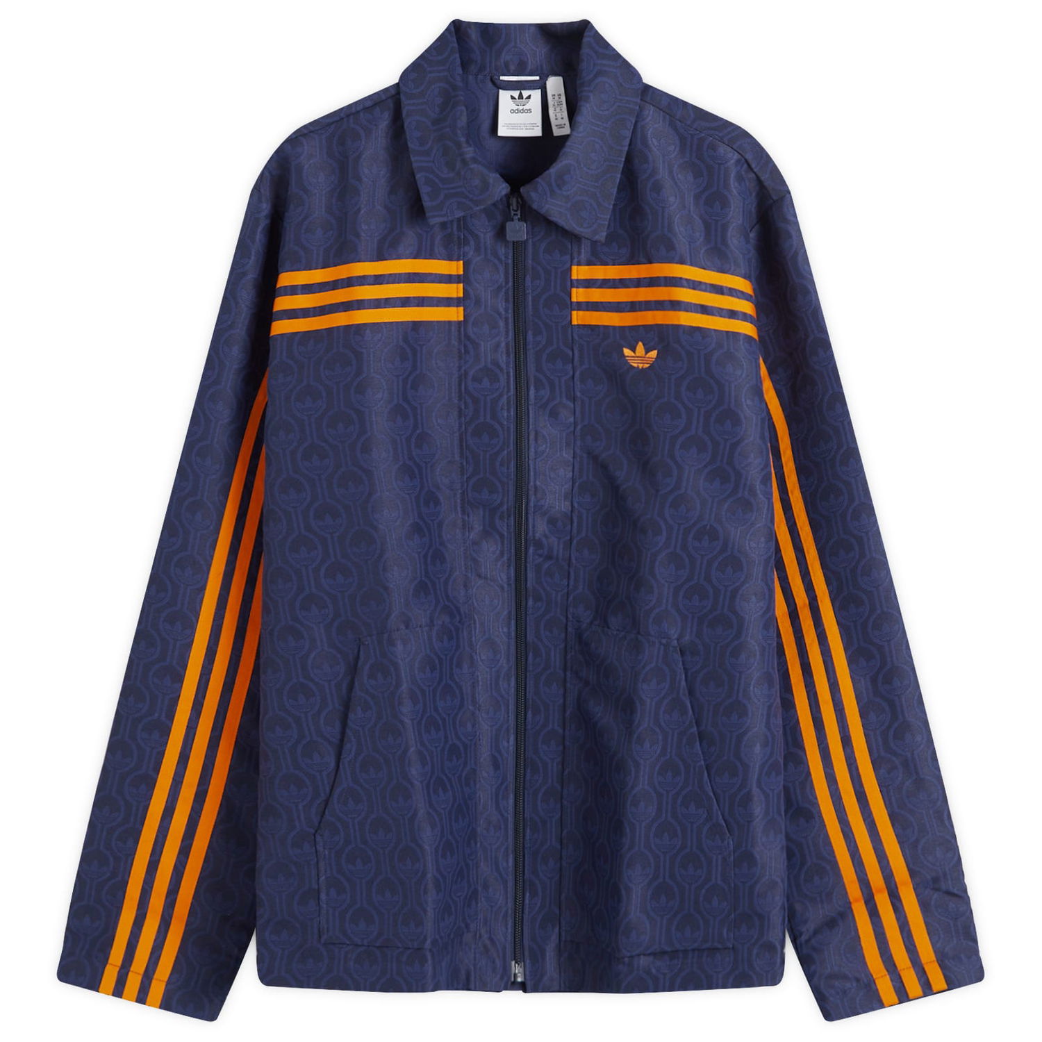 Vindjakke adidas Originals Club Jacket Indigo Blå | JN5959, 0