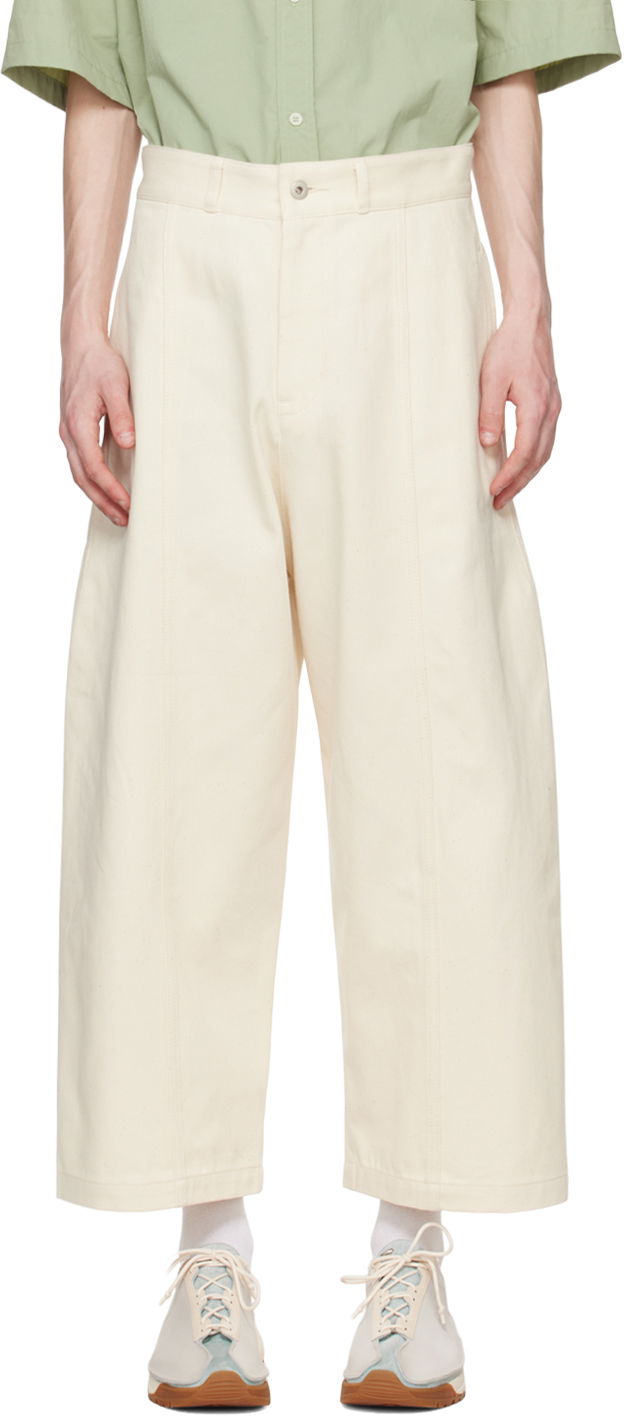 Bukser sage NATION Sage Nation Welt Jeans Beige | S083