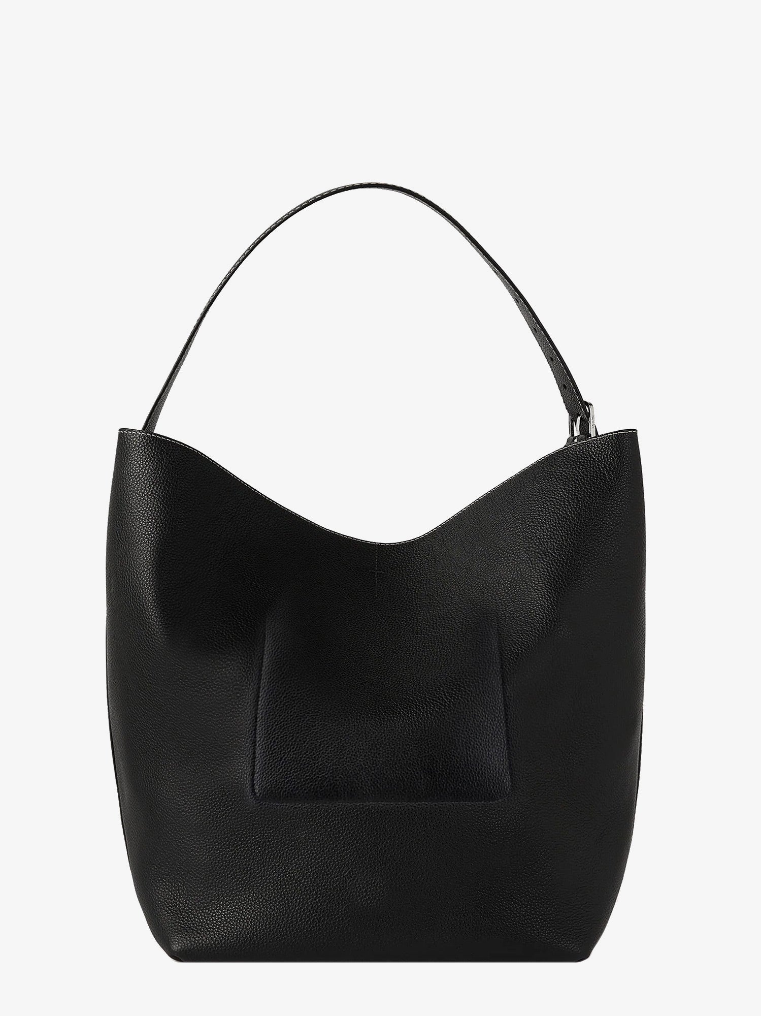Mulepose TOTEME Toteme Women's Black Leather Shoulder Bag Sort | 234WAL853LE0030001, 1