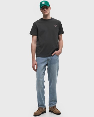 T-shirt A.P.C. A.P.C. Standard Rue Madame GOTS Tee Sort | COHBU-M26388-LLF, 1