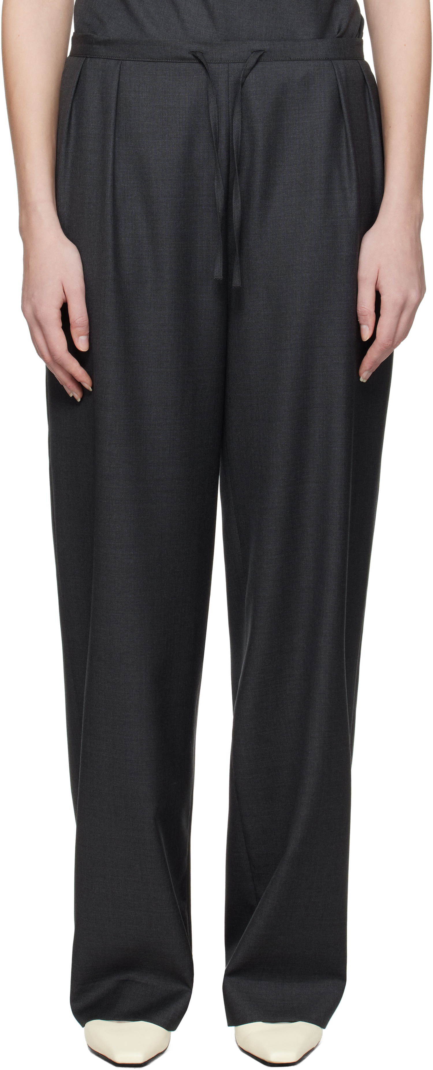 Bukser Loulou de Saison Loulou de Saison Cove Trousers Sort | COVE, 0