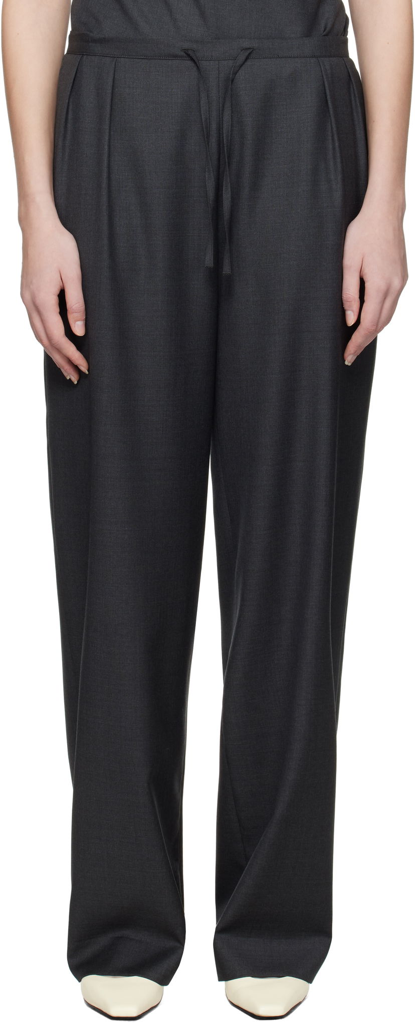 Bukser Loulou de Saison Loulou de Saison Cove Trousers Sort | COVE