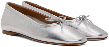 Tøj Aeyde Aeyde Delfina Ballerina Flats Metalisk | A11-FL-MNLR08FL17-SS24-920-051, 3