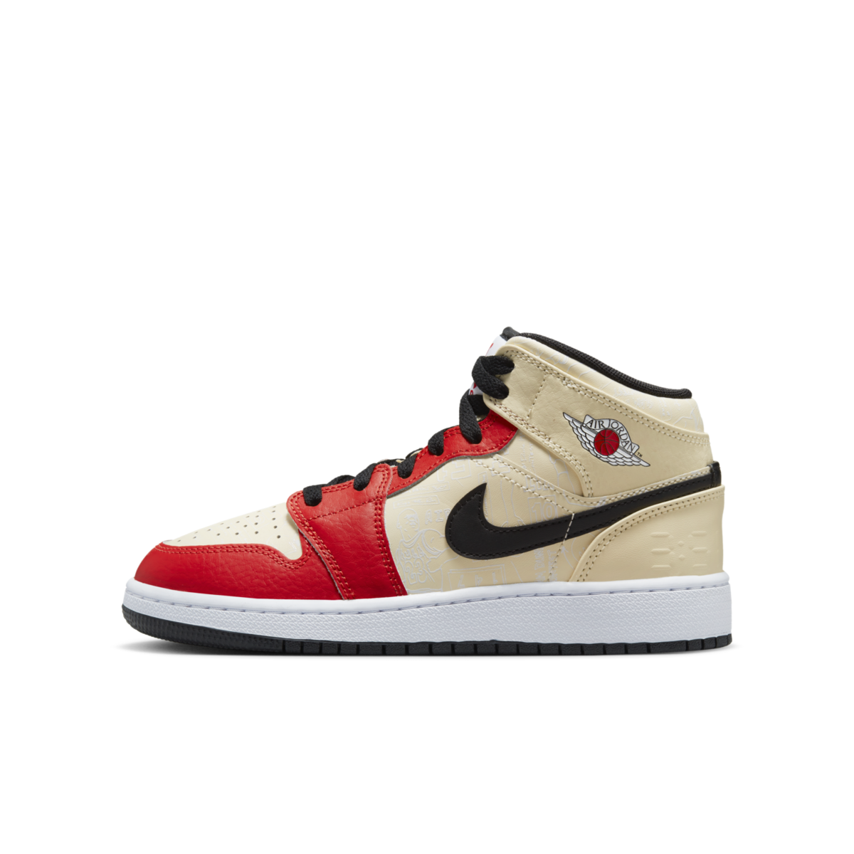 Sneakers og sko Jordan Air Jordan 1 Mid "Dunk Contest" GS Flerfarvet | DV7012-100, 0