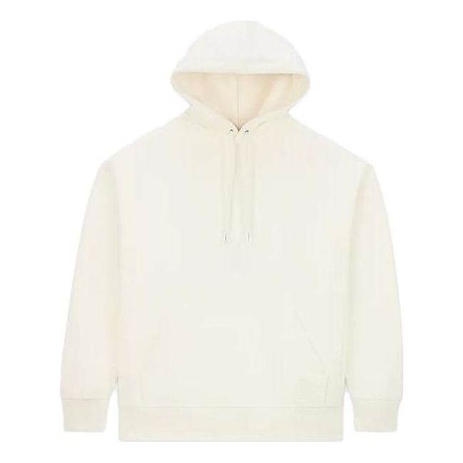 Sweatshirt Converse Gold Standard Loose-Fit Pullover Hoodie Hvid | 10025917-A03